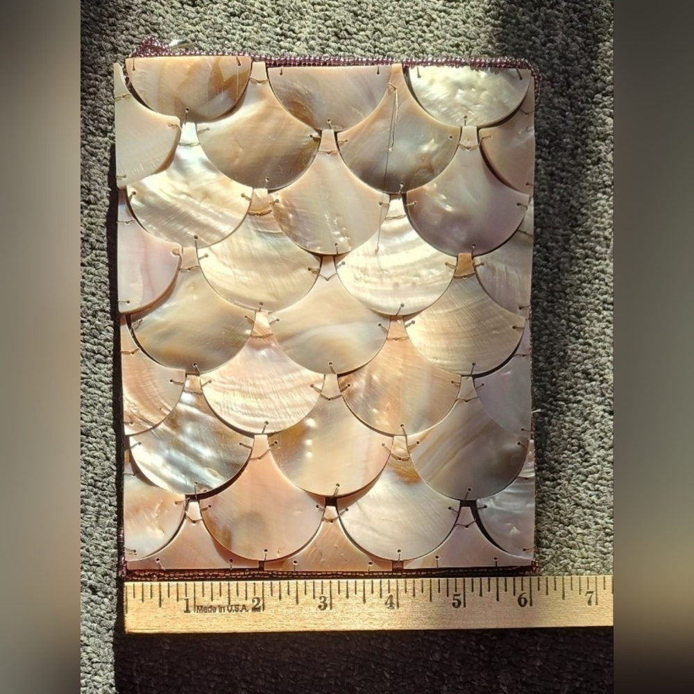 Vintage Sea Cove Mother Of Pearl Bag - Picture 6 of 7